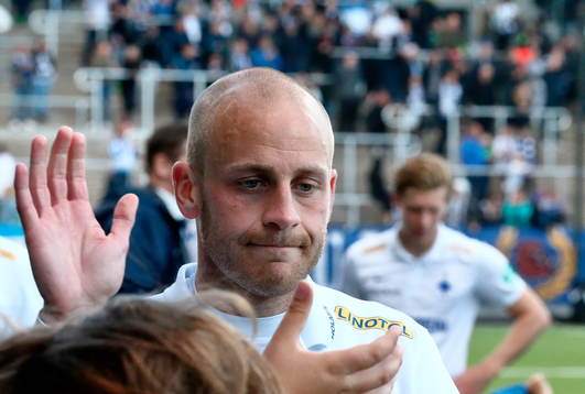 Norrköpings Daniel Sjölund i matchen mellan Norrköping