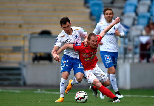 Norrköpings Nikola Tkalcic och Falkenbergs Christoffer