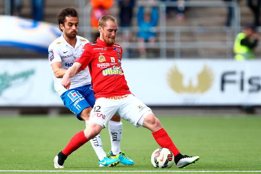 Falkenbergs Christoffer Carlsson och Norrköpings