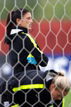 s målvakt Hope Solo