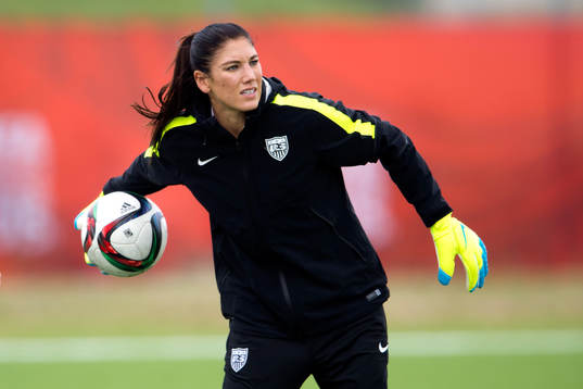 s målvakt Hope Solo