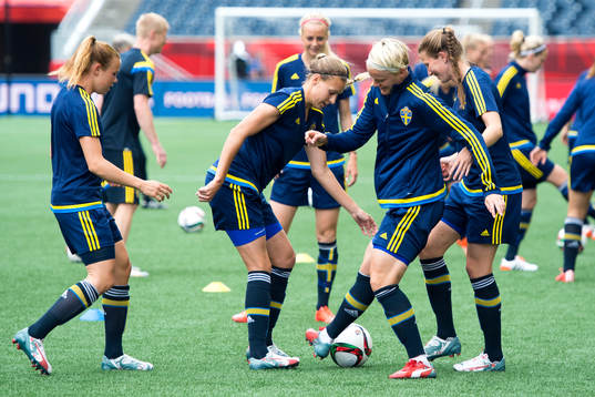 Sveriges Jessica Samuelsson, Charlotte Rohlin, Nilla