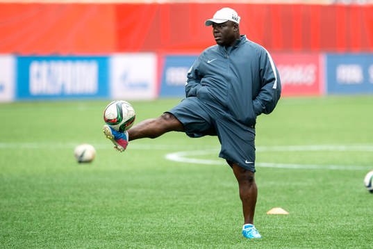 Nigerias förbundskapten Edwin Okon