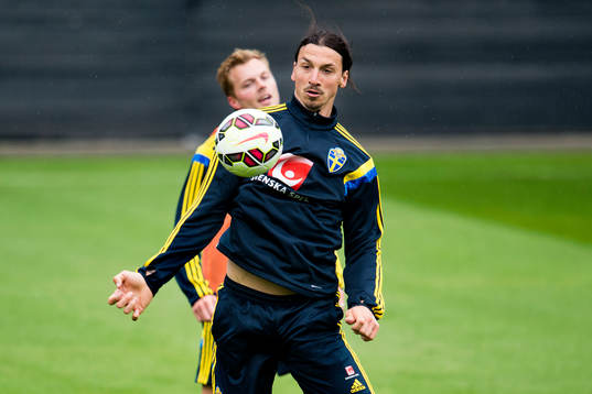 Sveriges Zlatan Ibrahimovic