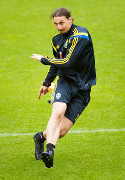 Sveriges Zlatan Ibrahimovic