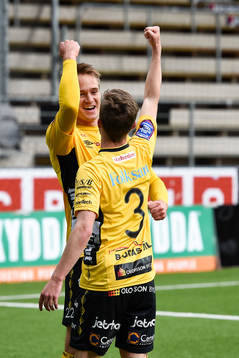 Elfsborgs Viktor Prodell jublar