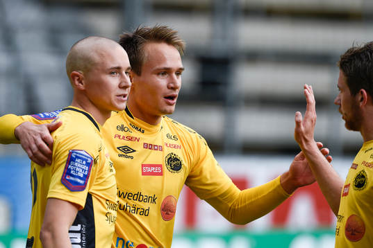 Elfsborgs Viktor Prodell jublar