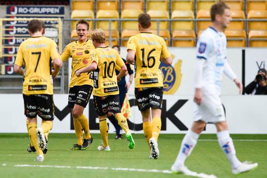 Elfsborgs Viktor Prodell jublar