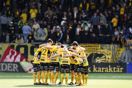 Elfsborgs spelare i klunga