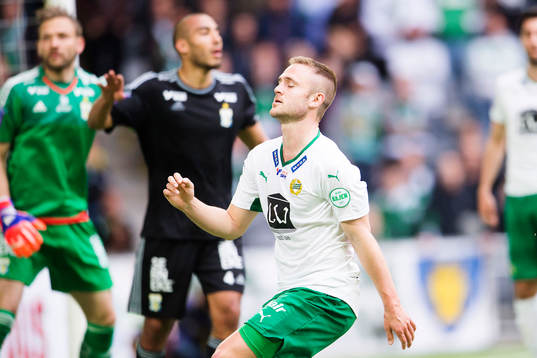 Hammarbys Mats Solheim deppar