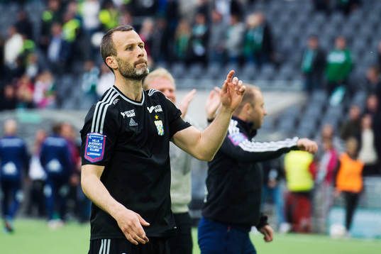 IFK Göteborgs Hjalmar Jonsson jublar