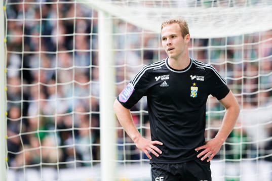 IFK Göteborgs Gustav Engvall deppar