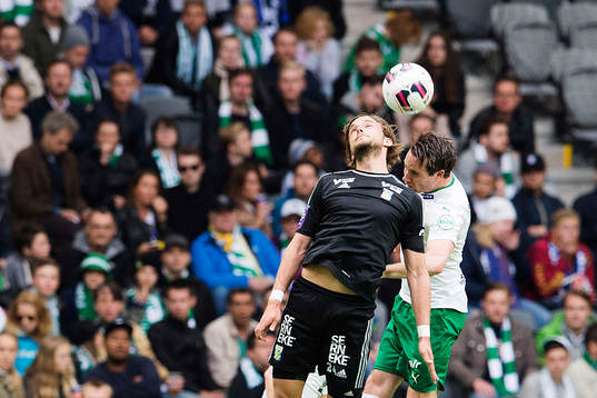 IFK Göteborgs Tom Pettersson och Hammarbys Philip Haglund