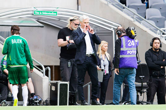 Hammarbys tränare Nanne Bergstrand