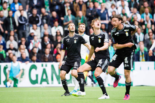 IFK Göteborgs Hjalmar Jonsson, Thomas Rogne och Gustav