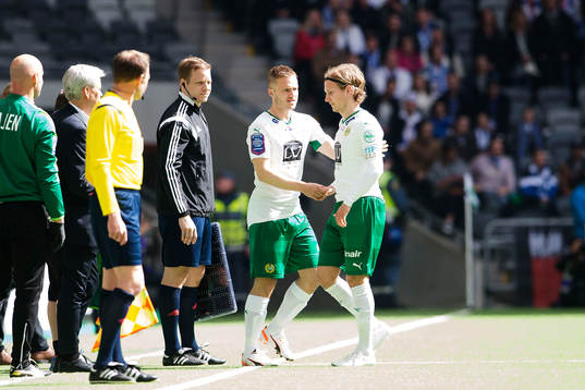 Hammarbys Oliver Silverholt byts ut mot Mats Solheim