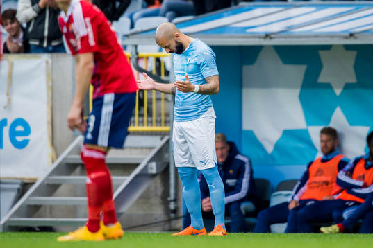 Malmö FFs Guillermo Molins förbereder sig för att komma