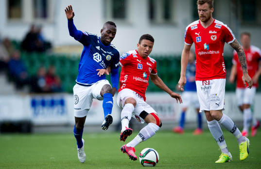 Sundsvalls Pa Amat Dibba och Kalmars Ismael Silva Lima