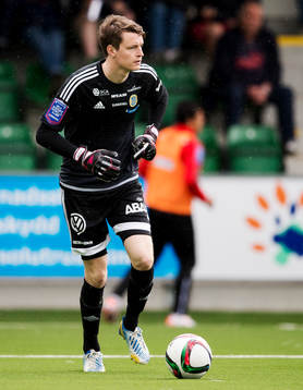 Sundsvalls målvakt Lloyd Saxton