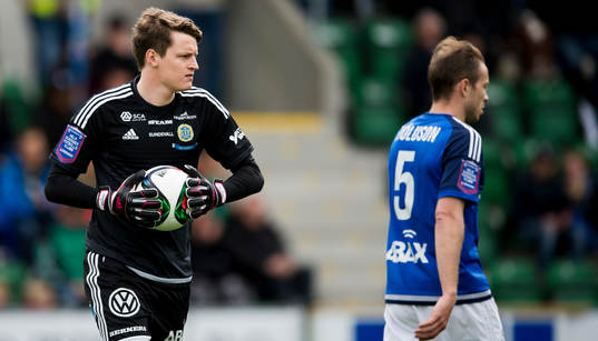 Sundsvalls målvakt Lloyd Saxton