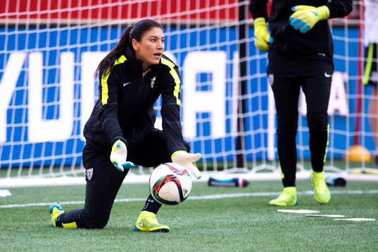 s målvakt Hope Solo