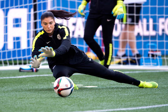 s målvakt Hope Solo