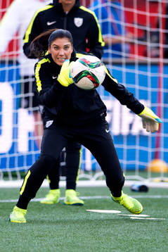 s målvakt Hope Solo