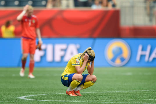 Sveriges Elin Rubensson deppar