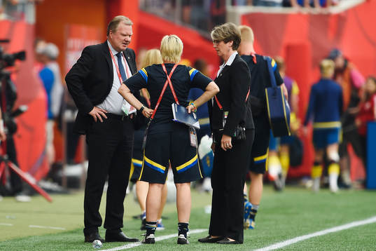Svenska fotbollsförbundets ordförande Karl-Erik Nilsson
