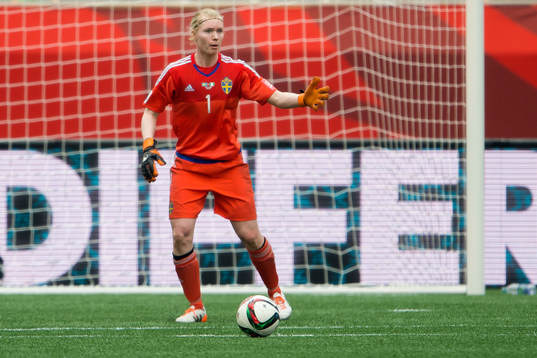 Sveriges målvakt Hedvig Lindahl