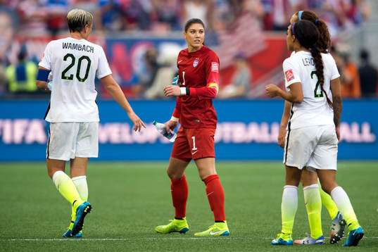 s målvakt Hope Solo