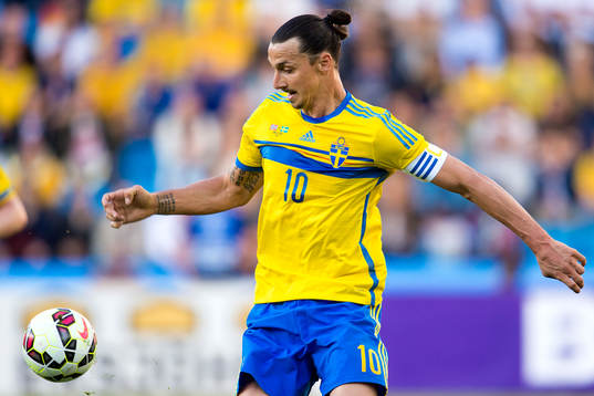 Sveriges Zlatan Ibrahimovic