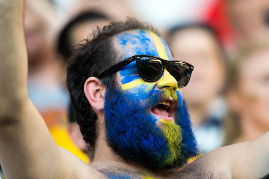 En svensk supporter