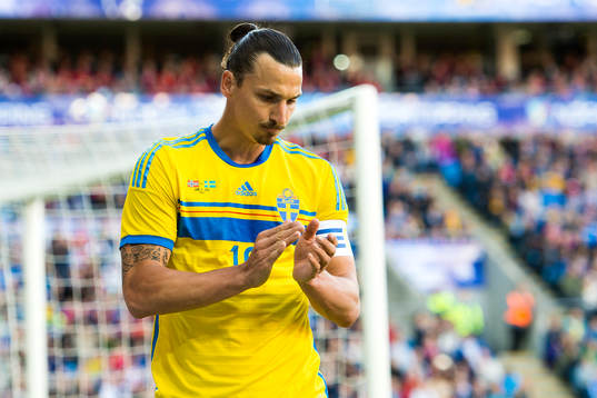 Sveriges Zlatan Ibrahimovic