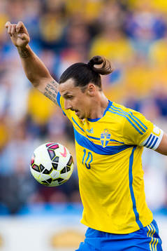 Sveriges Zlatan Ibrahimovic