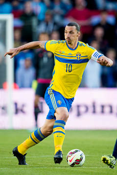 Sveriges Zlatan Ibrahimovic