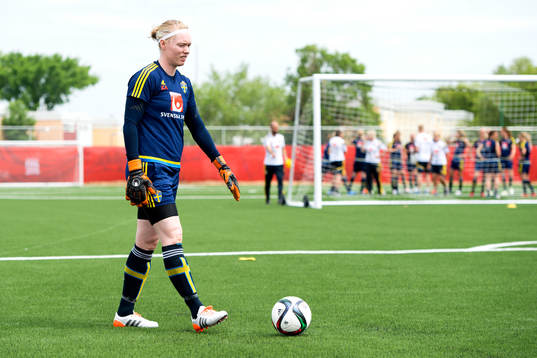 Sveriges målvakt Hedvig Lindahl
