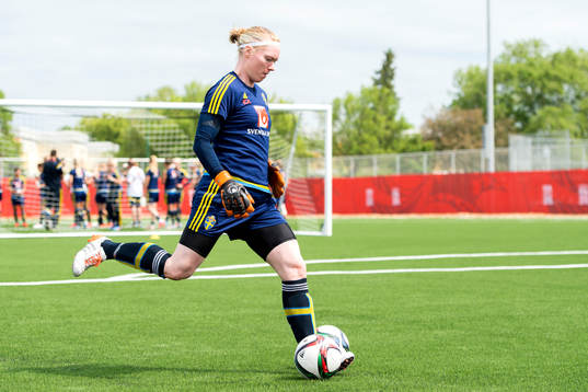 Sveriges målvakt Hedvig Lindahl