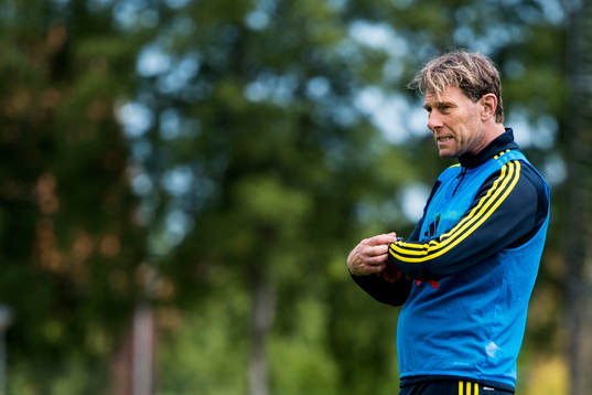 Sveriges förbundskapten Håkan Ericson