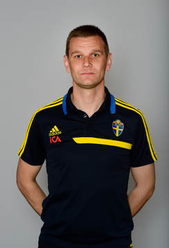 Sveriges Andreas Pettersson, assisterande förbundskapten