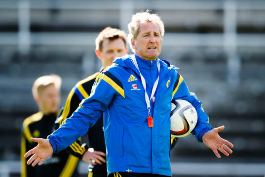 Sveriges förbundskapten Erik Hamrén