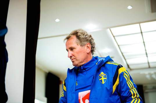 Sveriges förbundskapten Erik Hamrén