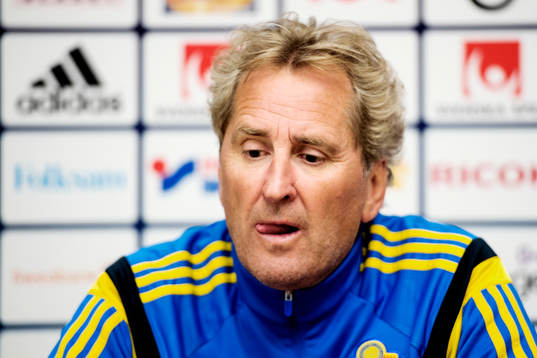 Sveriges förbundskapten Erik Hamrén