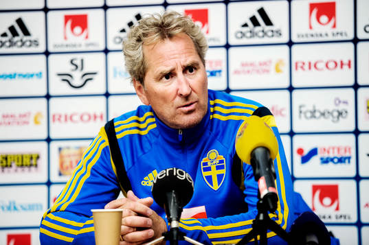 Sveriges förbundskapten Erik Hamrén