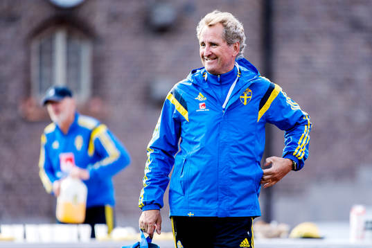 Sveriges förbundskapten Erik Hamrén