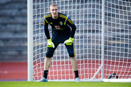 Sveriges målvakt Robin Olsen