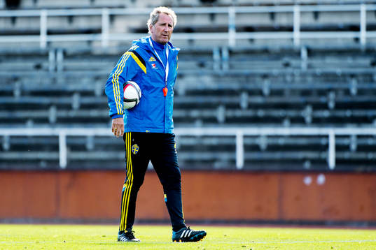 Sveriges förbundskapten Erik Hamrén