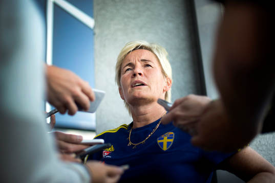Sveriges assisterande förbundskapten Lilie Persson blir