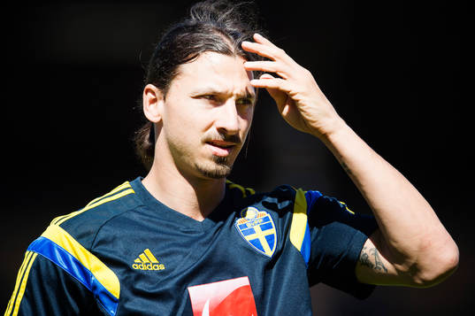 Sveriges Zlatan Ibrahimovic