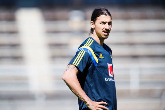 Sveriges Zlatan Ibrahimovic